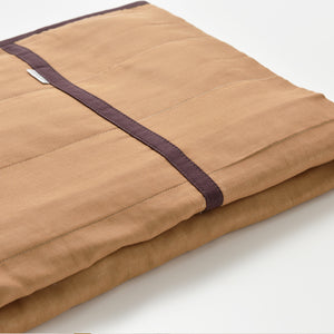 Persimmon-dyed 5 Layered Gauze Blanket [Kyo Wazarashi Mensya]