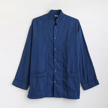 Load image into Gallery viewer, Dark Indigo 3 Layered Gauze Pajamas Set [Kyo Wazarashi Mensya]
