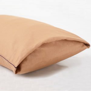 Persimmon-dyed 3 Layered Gauze Pillow Case [Kyo Wazarashi Mensya]