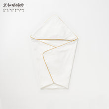 Load image into Gallery viewer, 5 Layered Gauze Baby Swaddling Blanket 80x80cm [Kyo Wazarashi Mensya]
