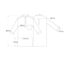 Load image into Gallery viewer, Linen Long Shirt [Chambre de D KYOTO]
