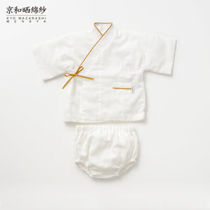 3 Layered Gauze Baby Jinbei [Kyo Wazarashi Mensya]