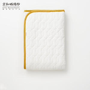 4 Layered Gauze Bed Pad with Absorbent Cotton [Kyo Wazarashi Mensya]